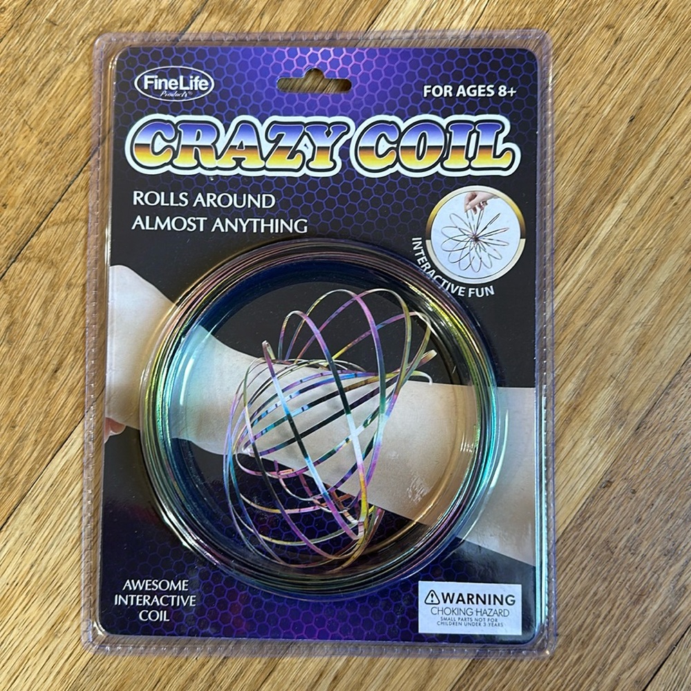 Crazy Coil Fidget Stress Release Toy A Fine Line Novelty Toy